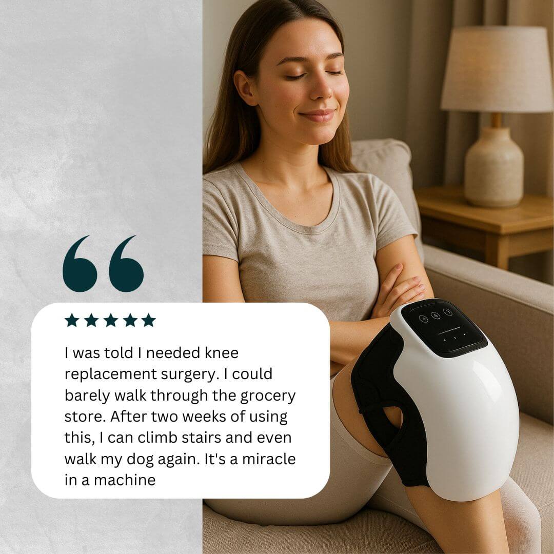 Solvic™ KneeWave Knee Massager